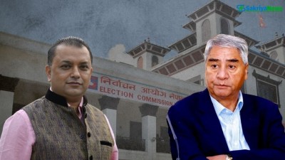  देउवाको लगत्तै गगन–विश्वको पत्र निर्वाचन आयोग पुग्यो 